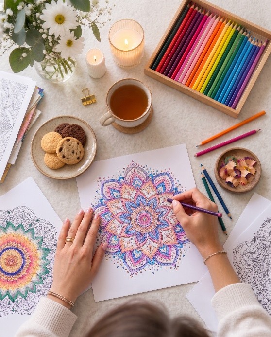 Mandala Boyama ile Duygusal Denge ve Odaklanma